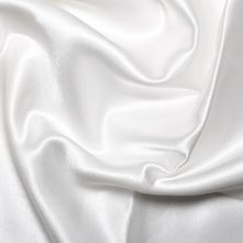 Ivory Satin High Sheen Fabric 0.5m